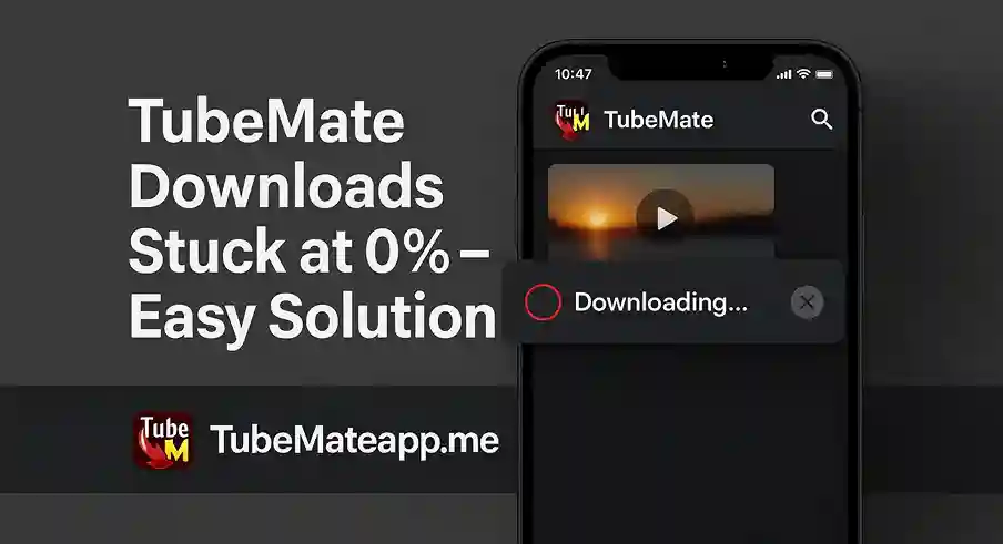 TubeMate Downloads Stuck at 0% – Easy Solution